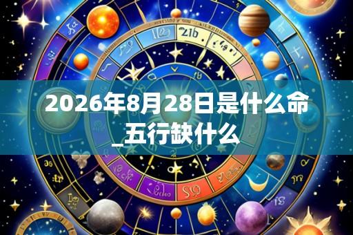 2026年8月28日是什么命_五行缺什么