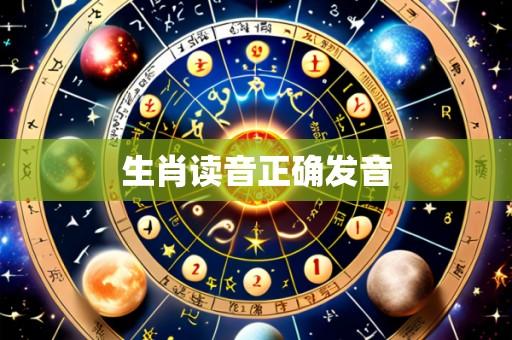 生肖读音正确发音