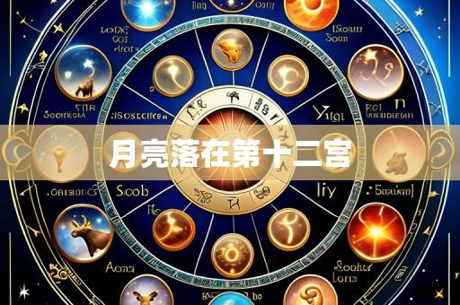 月亮落在第十二宫