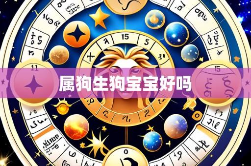 属狗生狗宝宝好吗
