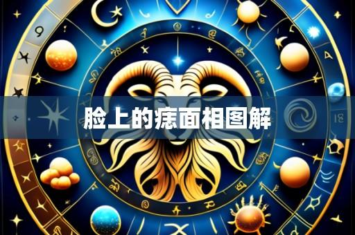 脸上的痣面相图解