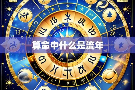 算命中什么是流年