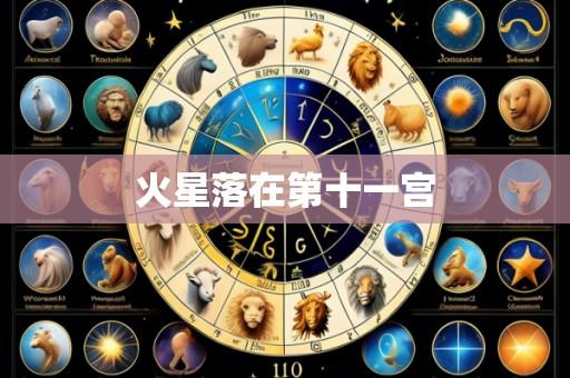 火星落在第十一宫