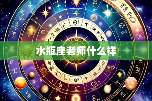 水瓶座老师什么样