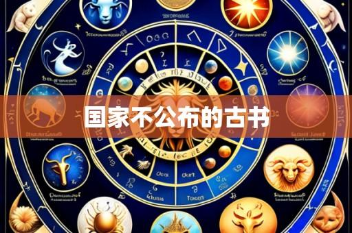 国家不公布的古书