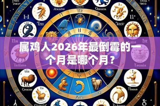 属鸡人2026年最倒霉的一个月是哪个月?
