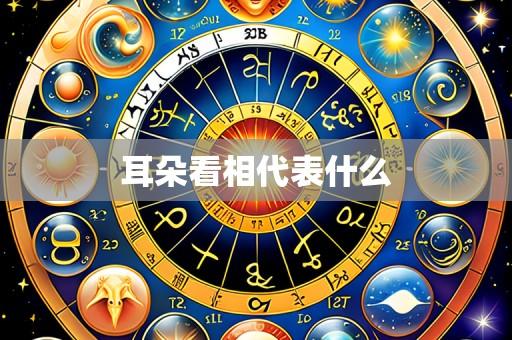 耳朵看相代表什么