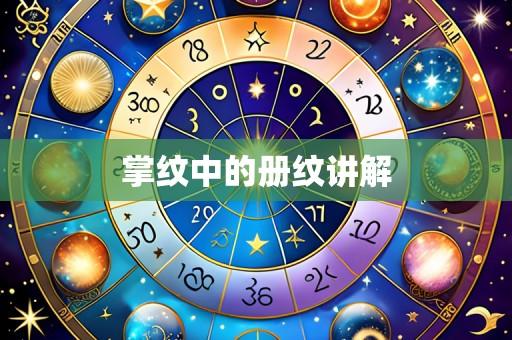 掌纹中的册纹讲解