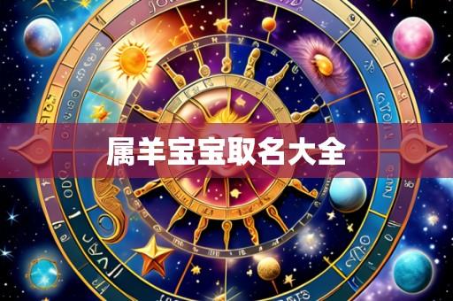 属羊宝宝取名大全