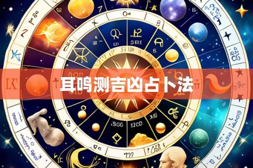 耳鸣测吉凶占卜法