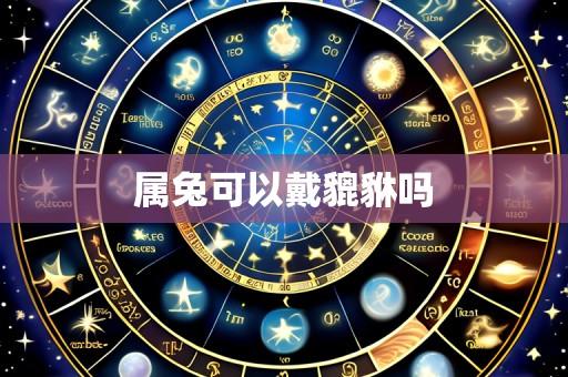 属兔可以戴貔貅吗