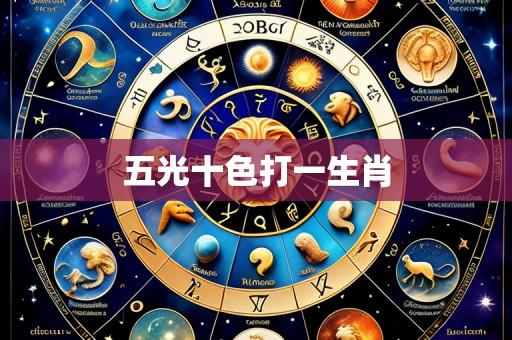 五光十色打一生肖