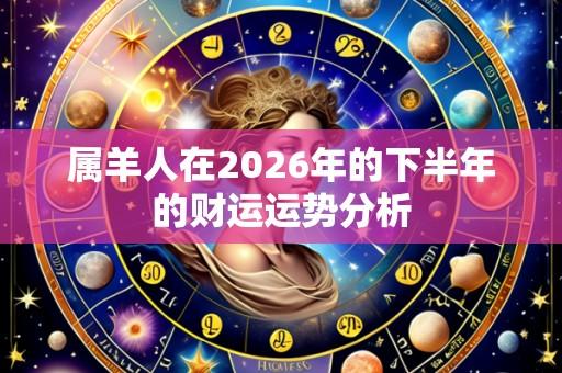 属羊人在2026年的下半年的财运运势分析