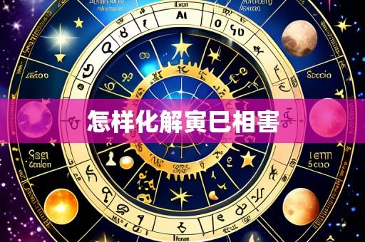 怎样化解寅巳相害