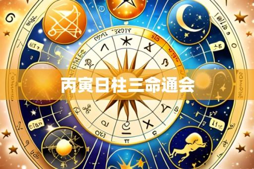 丙寅日柱三命通会