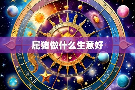 属猪做什么生意好