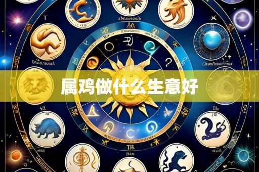 属鸡做什么生意好