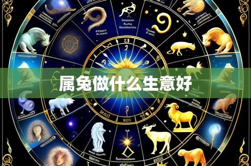 属兔做什么生意好