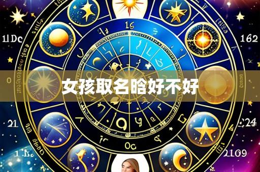 女孩取名晗好不好