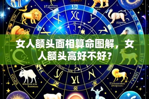 女人额头面相算命图解，女人额头高好不好？