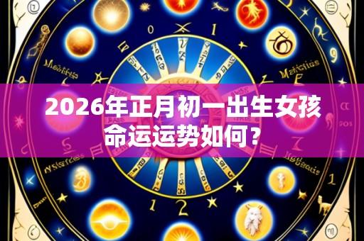 2026年正月初一出生女孩命运运势如何?