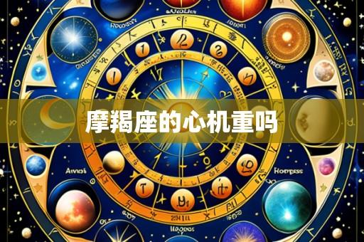 摩羯座的心机重吗