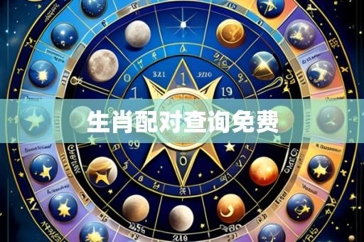 生肖配对查询免费