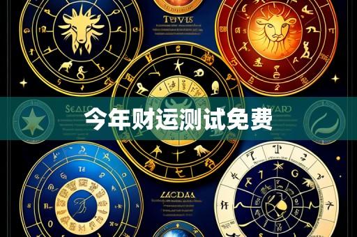 今年财运测试免费