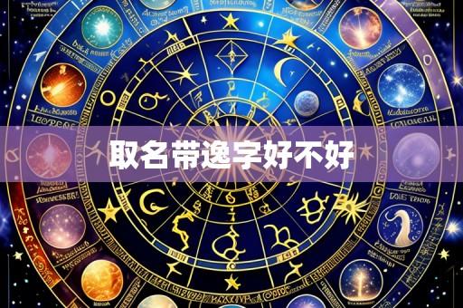 取名带逸字好不好