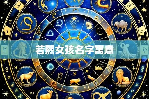 若熙女孩名字寓意