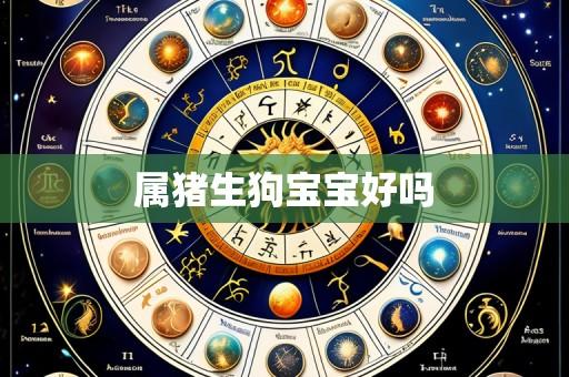 属猪生狗宝宝好吗