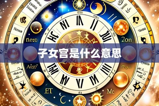 子女宫是什么意思