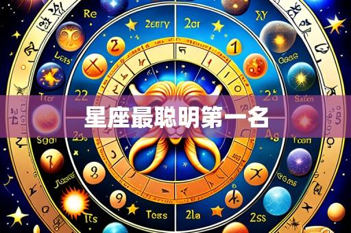 星座最聪明第一名