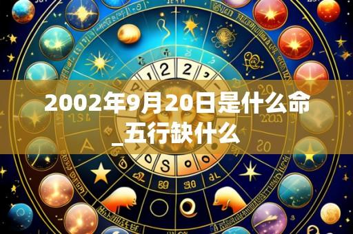 2002年9月20日是什么命_五行缺什么