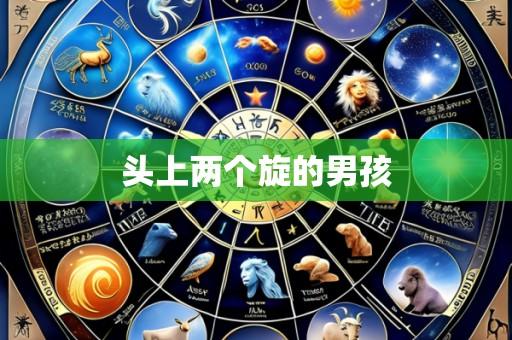 头上两个旋的男孩
