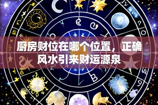 厨房财位在哪个位置，正确风水引来财运源泉