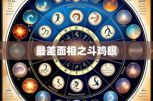 最差面相之斗鸡眼