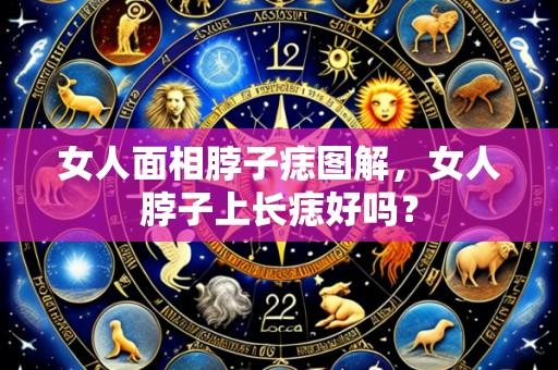 女人面相脖子痣图解,女人脖子上长痣好吗?