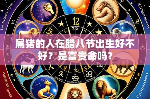 属猪的人在腊八节出生好不好?是富贵命吗?