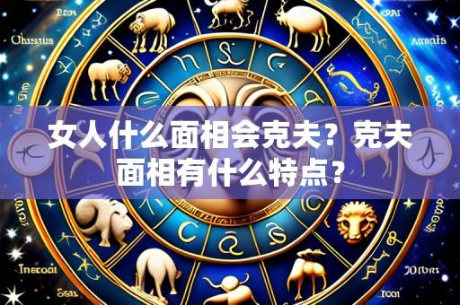 女人什么面相会克夫?克夫面相有什么特点?