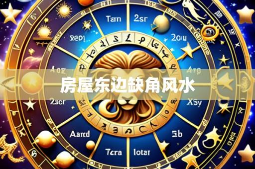 房屋东边缺角风水