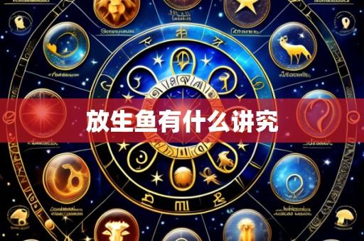 放生鱼有什么讲究