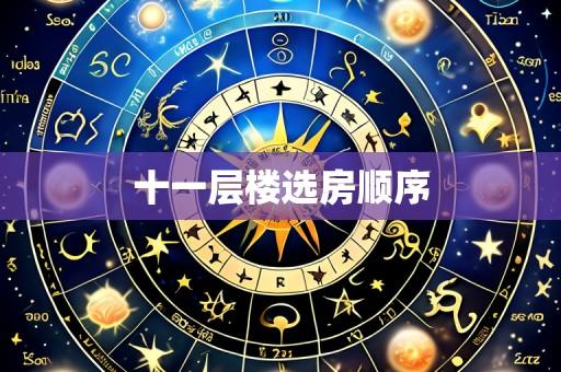 十一层楼选房顺序