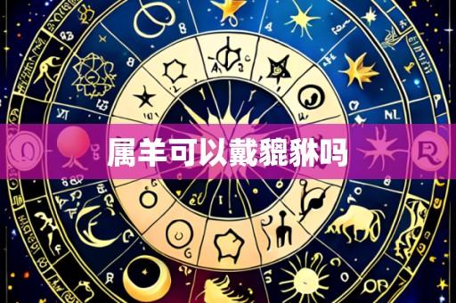 属羊可以戴貔貅吗