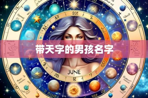 带天字的男孩名字
