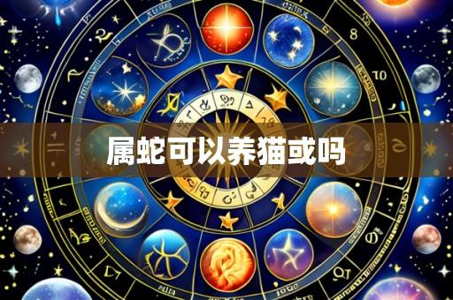 属蛇可以养猫或吗