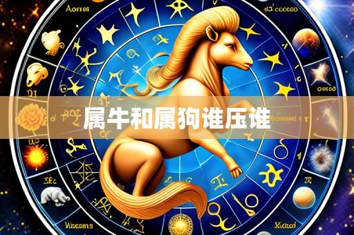属牛和属狗谁压谁