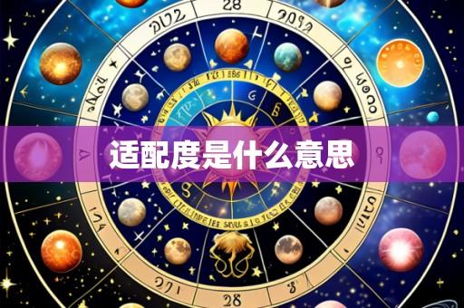 适配度是什么意思