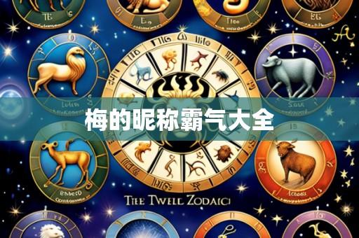 梅的昵称霸气大全