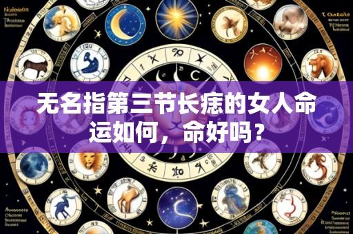 无名指第三节长痣的女人命运如何，命好吗？